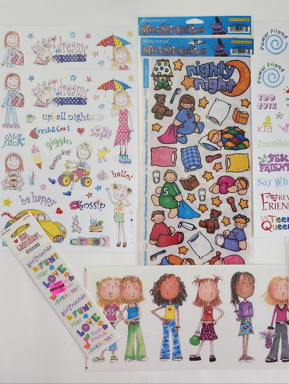 NWT Best Friends Scrapbooking Sticker Lot - Picture 2 of 3